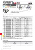 1174 INDEXABLE MILLING FACE MILLING GENERAL CUTTING> WSX445 45 TOOL NEWS I P I M mt H Fig l Steel Stainless Steel Cast Iron Non-ferrous Metal Heat Res Каталог MITSUBISHI 2020 Режущий инструмент для станков по металлу Фрезы концевые монолитные из твердого сплава и сборные со сменными режущими пластинами Резцы Сверла Стр. M018