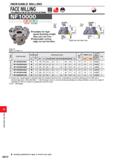 1228 INDEXABLE MILLING INDEXABLE MILLING FACE MILLING FOR ALUMINIUM ALLOY AND CAST IRON HIGH FEED RATE AND FINISHING> NF10000 ES TOOL NEW5 90 Right ha Каталог MITSUBISHI 2020 Режущий инструмент для станков по металлу Фрезы концевые монолитные из твердого сплава и сборные со сменными режущими пластинами Резцы Сверла Стр. M072