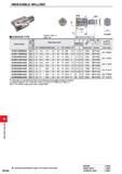 1312 INDEXABLE MILLING INDEXABLE MILLING I SCREW-IN TYPE Number of Teeth : 2 KAPR ; 90° A-A section Right hand tool holder only Order Number Stock 0) Каталог MITSUBISHI 2020 Режущий инструмент для станков по металлу Фрезы концевые монолитные из твердого сплава и сборные со сменными режущими пластинами Резцы Сверла Стр. M156