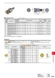 1345 SCREW-IN TYPE gamp :+4° GAMF:-6° 7” D Q Cutting Edge R Order Number u o V) Coolant Hole £ Dimensions (mm) WT (kg) Max Depth of Cut (mm) RMPX (APM Каталог MITSUBISHI 2020 Режущий инструмент для станков по металлу Фрезы концевые монолитные из твердого сплава и сборные со сменными режущими пластинами Резцы Сверла Стр. M189