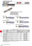 1392 INDEXABLE MILLING BALL NOSE END MILL SRM2 I p I M ( Steel Stainless Steel Cast Iron Hardened Steel Bi TOOL NEWS Suitable for roughing to semi-fin Каталог MITSUBISHI 2020 Режущий инструмент для станков по металлу Фрезы концевые монолитные из твердого сплава и сборные со сменными режущими пластинами Резцы Сверла Стр. M236