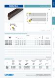 36 Токарная державка Pramet PRSCR/L для наружной токарной обработки на станках Правого и левого исполнений Каталог PRAMET 2014 на русском языке Токарная обработка Точение Отрезка Обработка канавок Нарезание резьбы Стр. 35