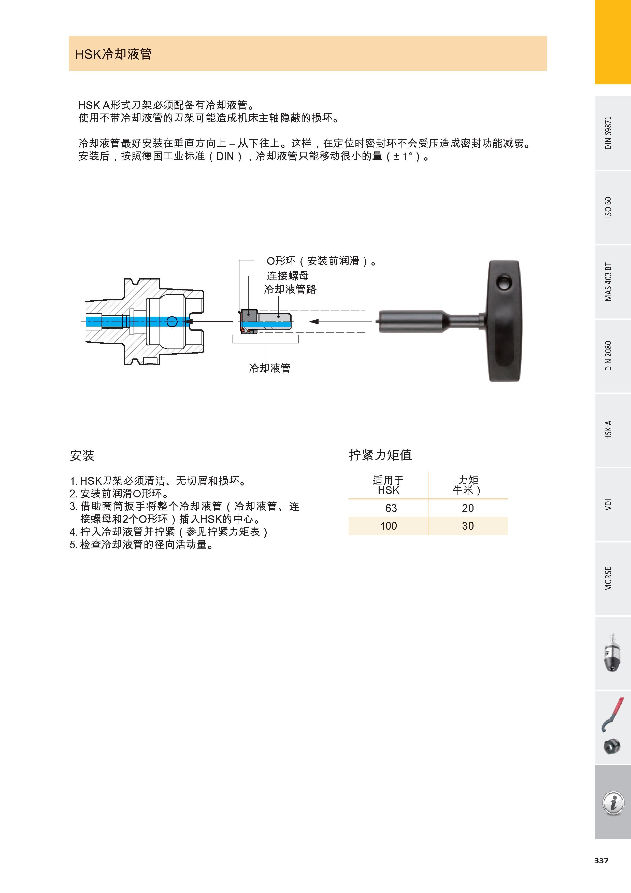 338 hsk íp w HSK ж £££М£й±-ATft±oa ,6 t éfsi iiic £ J£lf Hi№w£(DIN),;£ÍP;t RlŠ ÍI'> M(± 1°)o 1 HSKm£' f B f№ 2 íSMSiO ffo Sfl2 O )ffiAHSKtó too 4 л жя к( д кл£ Каталог PRAMET 2016 Инструментальная оснастка для металлорежущих станков и металлообрабатывающих промышленных комплексов с числовым программным управлением Стр. 337