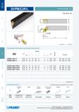 91 Токарный профильный резец Pramet SVPBC R/L для контурного наружного точения Изображение Основные размеры Чешский металлорежущий инструмент со стандартным п Каталог PRAMET 2014 на русском языке Токарная обработка Точение Отрезка Обработка канавок Нарезание резьбы Стр. 90