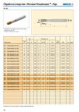 306 Обработка отверстий Метчики Threadmaster Taps SECO MF-V055 Раскатники С канавками для смазки По режимам обработки см стр 258 Покрытие Материал TiN HSS-E Об Каталог SECO 2015 Новый металлорежущий инструмент и инструментальная оснастка Редакция 15-2 Стр. 306