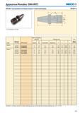 109 Держатели Monobloc DIN 69872 Seco EPB 5283 Быстросменные метчиковые патроны с осевой компенсацией DIN 69871 -A С растяжением и сжатием Конус Диап Каталог SECO 2015 Вспомогательный инструмент для металлообрабатывающих станков Инструментальная оснастка Патроны Оправки Базовые держатели Адаптеры Стр. 109