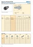 146 Держатели Monobloc BT JIS Seco EPB 543 Конусные адаптеры SA DIN 2080-DIN 69871-BT-CAT BT JIS B 6339-A Прямое биение 5 мкм максимум Дополнительные Каталог SECO 2015 Вспомогательный инструмент для металлообрабатывающих станков Инструментальная оснастка Патроны Оправки Базовые держатели Адаптеры Стр. 146