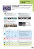 31 TiC / TaC (Titanium Carbide) Cermet Various grades and expanded lineup of catalogue items meet a wide range of finishing needs Lineup includes wear-re Каталог SUMITOMO 2018 Инструмент металлорежущий Пластины сменные твердосплавные и из сверхтвердых режущих материалов Сверла спиральные Фрезы сборные с СРП Резцы Стр. B5