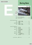 173 Content A P Boring Bars E1 E24 Selection Boring Tool Selection Table E2 - 4 ISO Boring Tool Identification Table E5 Features Boring Tool Series E6 - 7 Каталог SUMITOMO 2018 Инструмент металлорежущий Пластины сменные твердосплавные и из сверхтвердых режущих материалов Сверла спиральные Фрезы сборные с СРП Резцы Стр. E1