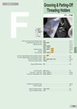 197 Content A P Grooving & Parting-Off Threading Holders F1 F48 GND Type Grooving Tools Selection Guide External Grooving, (Small Tools) GNDM / GNDL F16-1 Каталог SUMITOMO 2018 Инструмент металлорежущий Пластины сменные твердосплавные и из сверхтвердых режущих материалов Сверла спиральные Фрезы сборные с СРП Резцы Стр. F1