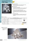 276 Milling Cutters ”Sumi Dual Mill” Series TSX Type General Features High-efficient and high precision tangential shoulder milling cutter with tangential Каталог SUMITOMO 2018 Инструмент металлорежущий Пластины сменные твердосплавные и из сверхтвердых режущих материалов Сверла спиральные Фрезы сборные с СРП Резцы Стр. G32