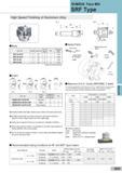 295 SUMIDIA Face Mill SRF Type High Speed Finishing of Aluminium Alloy Fig 1 Fig 2 60 40 ¥1 -4 -i 1- Body Cat No Stock 0D(mm) No of teeth Fig Weight (Kg) Каталог SUMITOMO 2018 Инструмент металлорежущий Пластины сменные твердосплавные и из сверхтвердых режущих материалов Сверла спиральные Фрезы сборные с СРП Резцы Стр. G51