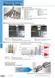 302 Indexable Endmills Exchangeable Head Endmills Modular Tools General Features Exchangeable head endmills are available in 7types Endmill for Shoulder M Каталог SUMITOMO 2018 Инструмент металлорежущий Пластины сменные твердосплавные и из сверхтвердых режущих материалов Сверла спиральные Фрезы сборные с СРП Резцы Стр. H4