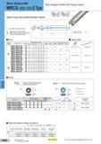 338 Indexable Endmills Wave Radius Mill WRCX 08000/10000 E Type Purpose Endmills with Polygon Inserts Insert Cat No Stock Dimensions (mm) Размеры указаны Каталог SUMITOMO 2018 Инструмент металлорежущий Пластины сменные твердосплавные и из сверхтвердых режущих материалов Сверла спиральные Фрезы сборные с СРП Резцы Стр. H40