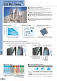 350 Coated Endmills NEW Global Standard Endmills GSX MILL Series Characteristics and Applications Wide variation of three flute types and four flute lengt Каталог SUMITOMO 2018 Инструмент металлорежущий Пластины сменные твердосплавные и из сверхтвердых режущих материалов Сверла спиральные Фрезы сборные с СРП Резцы Стр. J4