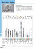 398 Multi-Drills Multi-Drill Series General Features MultiDrill series is Sumitomo‘s original brand of high performance drills that have a special cutting Каталог SUMITOMO 2018 Инструмент металлорежущий Пластины сменные твердосплавные и из сверхтвердых режущих материалов Сверла спиральные Фрезы сборные с СРП Резцы Стр. K2