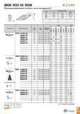 352 VBGW VCGT-CB VCGW Позитивные ромбические пластины с углом при вершине 35° Размеры (мм) IC S RE 11 6 35 3 18 0 2-0 4 16 9 52 4 76 0 2-1 2 22 12 7 Каталог TAEGUTEC 2020 Режущий инструмент для токарных станков с ЧПУ и универсальных с ручным управлением Твердосплавные пластины для резцов и державок Спиральные сверла Стр. A349