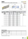402 TGBR/L Упрочненные лезвия для отрезки и обработки глубоких канавок T-CLAMP X/- CUTDIA 1 Т 7 1 г т / OAL TGBR TGBL Обозначение Посадочный размер п Каталог TAEGUTEC 2020 Режущий инструмент для токарных станков с ЧПУ и универсальных с ручным управлением Твердосплавные пластины для резцов и державок Спиральные сверла Стр. B39