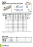 429 TGFR/L -iV tJP Державка для обработки мелких торцевых канавок и торцевого точения Т CDX У & B - - H CDX Правый Обозначение Посадочный размер плас Каталог TAEGUTEC 2020 Режущий инструмент для токарных станков с ЧПУ и универсальных с ручным управлением Твердосплавные пластины для резцов и державок Спиральные сверла Стр. B66