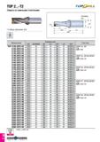 605 TOP 2 -T2 T&P JLL Сверло со сменными пластинами Глубина сверления: 2xD DCONMSh6 Обозначение Размеры (мм) Пластина DC DCONMS DF LU LPR LS CNT TOP Каталог TAEGUTEC 2020 Режущий инструмент для токарных станков с ЧПУ и универсальных с ручным управлением Твердосплавные пластины для резцов и державок Спиральные сверла Стр. D16