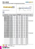 647 TCD S0-8D drillwL sh Сверло со сменными головками с цилиндрическим хвостовиком Глубина сверления: 8xD DCONMSh6 4 Обозначение Размеры (мм) Ключ DC Каталог TAEGUTEC 2020 Режущий инструмент для токарных станков с ЧПУ и универсальных с ручным управлением Твердосплавные пластины для резцов и державок Спиральные сверла Стр. D58