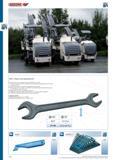 142 Ключ простой двойной Gedore Тщательная ковка и профессиональная обработка на станке Зев ключа высокая точность соответствует номинальному размеру для оптимальной площади Каталог GEDORE 2012 Ручной инструмент, специнструмент и инструментальная мебель Стр. 142