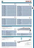145 Слесарно-монтажный инструмент Gedore Артикул Тип O ( ) L a1 a2 b1 b2 h 1 6021400 2 1/4x5/16AF 170 6,0 7,2 11,0 13,2 20,7 63 10 6021590 2 5/16x3/8AF 180 7,2 8,2 13,2 15,2 Каталог GEDORE 2012 Ручной инструмент, специнструмент и инструментальная мебель Стр. 145