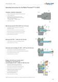1121 Operating instructions for the Walter PrecisionDIGITAL B 4035 Clamping / diameter adjustment 1 Switch on the digital display by pressing the “ON Каталог WALTER 2012 Металлорежущий инструмент и инструментальная оснастка Valenite для станков Стр. C219 ENG