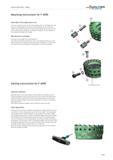 2351 Mounting instructions for Walter F 4050 Assembly of the adjustment unit Screw the compound screw into the setting wedge about 1 to 2 threads deep Каталог WALTER 2012 Металлорежущий инструмент и инструментальная оснастка Valenite для станков Стр. F423 ENG
