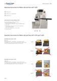 2356 Adjusting instructions for Walter side and face mill F 4253 Indexable insert ( Clamping screw for indexable insert ( Adjusting screw Instructions Каталог WALTER 2012 Металлорежущий инструмент и инструментальная оснастка Valenite для станков Стр. F428 ENG