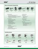 33 WIDIA KM Quick Change Conversion and Clamping System Manual and Automatic Clamping Units Manual Manual Round Manual Flange LOC II LOC II LOC II A Каталог WIDIA 2011 Инструментальная оснастка для металлорежущих станков Вспомогательный инструмент для оборудования Адаптеры Насадки Оправки Патроны Стр. A23 ENG