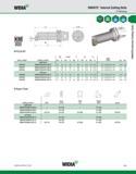 105 WIDIA KM40TS Internal Cutting Units P-Clamping KMl QUICK CHANGE I PCLN 95° order number catalog number mm D2 in D min mm in mm F in mm L4 in mm L Каталог WIDIA 2011 Инструментальная оснастка для металлорежущих станков Вспомогательный инструмент для оборудования Адаптеры Насадки Оправки Патроны Стр. A95 ENG
