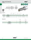 106 KM40TS Internal Cutting Units KM40TS Internal Cutting Units P-Clamping WIDIA KMl QUICK CHANGE PDUN 93° D2 D min F L4 L1 order number catalog numb Каталог WIDIA 2011 Инструментальная оснастка для металлорежущих станков Вспомогательный инструмент для оборудования Адаптеры Насадки Оправки Патроны Стр. A96 ENG