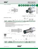 117 WIDIA KM40TS Shank Tools ER Single-Angle Collet Chucks Grip (2:1 advantage) 00 Collet Capacity mm inch ER collet series min max min max ER16 0,5 Каталог WIDIA 2011 Инструментальная оснастка для металлорежущих станков Вспомогательный инструмент для оборудования Адаптеры Насадки Оправки Патроны Стр. A107 ENG