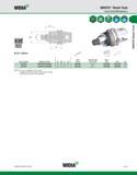 125 WIDIA KM40TS Shank Tools Combi Shell Mill Adapters order number catalog number D1 D2 L1 L13 lock screw wrench size lock screw drive ring key kg 3 Каталог WIDIA 2011 Инструментальная оснастка для металлорежущих станков Вспомогательный инструмент для оборудования Адаптеры Насадки Оправки Патроны Стр. A115 ENG
