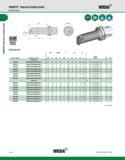 160 KM50TS Internal Cutting Units KM50TS Internal Cutting Units M-Clamping WIDIA KMl quick CHANGE MDUN 93° order number catalog number mm D2 in D min Каталог WIDIA 2011 Инструментальная оснастка для металлорежущих станков Вспомогательный инструмент для оборудования Адаптеры Насадки Оправки Патроны Стр. A150 ENG