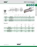 163 WIDIA KM50TS Internal Cutting Units P-Clamping KMl QUICK CHANGE I PCLN 95° D2 D min F L4 L1 order number catalog number mm in mm in mm in mm in m Каталог WIDIA 2011 Инструментальная оснастка для металлорежущих станков Вспомогательный инструмент для оборудования Адаптеры Насадки Оправки Патроны Стр. A153 ENG