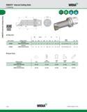 164 KM50TS Internal Cutting Units KM50TS Internal Cutting Units P-Clamping WIDIA KMl QUICK CHANGE PWLN 95° D2 D min F L4 L1 order number catalog numb Каталог WIDIA 2011 Инструментальная оснастка для металлорежущих станков Вспомогательный инструмент для оборудования Адаптеры Насадки Оправки Патроны Стр. A154 ENG
