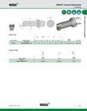 165 WIDIA KM50TS Internal Cutting Units S-Clamping KMl QUICK CHANGE ISCLC 95° D2 D min F L4 L1 order number catalog number mm in mm in mm in mm in mm Каталог WIDIA 2011 Инструментальная оснастка для металлорежущих станков Вспомогательный инструмент для оборудования Адаптеры Насадки Оправки Патроны Стр. A155 ENG
