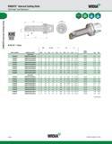 166 KM50TS Internal Cutting Units KM50TS Internal Cutting Units TopThread and TopGroove WIDIA KMl QUICK CHANGE NE 90° Steel order number catalog numb Каталог WIDIA 2011 Инструментальная оснастка для металлорежущих станков Вспомогательный инструмент для оборудования Адаптеры Насадки Оправки Патроны Стр. A156 ENG