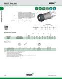 176 KM50TS Shank Tools KM50TS Shank Tools DA Double-Angle Collet Chucks WIDIA (Collet Chuck continued) Collet Capacity KMl QUICK CHANGE DA collet ser Каталог WIDIA 2011 Инструментальная оснастка для металлорежущих станков Вспомогательный инструмент для оборудования Адаптеры Насадки Оправки Патроны Стр. A166 ENG