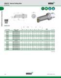 222 KM63TS Internal Cutting Units KM63TS Internal Cutting Units M-Clamping WIDIA KMl QUICK CHANGE MCLN 95° order number catalog number mm D2 in D min Каталог WIDIA 2011 Инструментальная оснастка для металлорежущих станков Вспомогательный инструмент для оборудования Адаптеры Насадки Оправки Патроны Стр. A212 ENG
