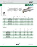 226 KM63TS Internal Cutting Units KM63TS Internal Cutting Units P-Clamping WIDIA KMl QUICK CHANGE PCLN 95° order number catalog number mm D2 in D min Каталог WIDIA 2011 Инструментальная оснастка для металлорежущих станков Вспомогательный инструмент для оборудования Адаптеры Насадки Оправки Патроны Стр. A216 ENG