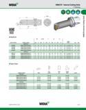 227 WIDIA KM63TS Internal Cutting Units P-Clamping KMl QUICK CHANGE T l_f 1 / f <o - w foL 1 in r > D2 L1 I PDUN 93° D2 D min F L4 L1 order number ca Каталог WIDIA 2011 Инструментальная оснастка для металлорежущих станков Вспомогательный инструмент для оборудования Адаптеры Насадки Оправки Патроны Стр. A217 ENG