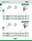 256 KM80TS Cutting Units KM80TS Cutting Units M-Clamping WIDIA KMl QUICK CHANGE MCRN 75° order number catalog number mm L1 in mm F in gage insert i y Каталог WIDIA 2011 Инструментальная оснастка для металлорежущих станков Вспомогательный инструмент для оборудования Адаптеры Насадки Оправки Патроны Стр. A246 ENG