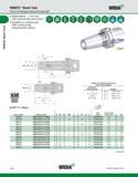268 KM80TS Shank Tools KM80TS Shank Tools Shrink Fit Toolholders General Purpose (GP) WIDIA Balanceable fine tune with optional M6 set screws Suitabl Каталог WIDIA 2011 Инструментальная оснастка для металлорежущих станков Вспомогательный инструмент для оборудования Адаптеры Насадки Оправки Патроны Стр. A258 ENG