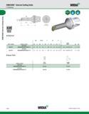 294 KM63XMZ Internal Cutting Units KM63XMZ Internal Cutting Units P-Clamping WIDIA KMl QUICK CHANGE PDUN 93° D2 D min F L4 L1 order number catalog nu Каталог WIDIA 2011 Инструментальная оснастка для металлорежущих станков Вспомогательный инструмент для оборудования Адаптеры Насадки Оправки Патроны Стр. A284 ENG