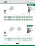 323 WIDIA KM80ATC Cutting Units M-Clamping I MSRN 75° order number catalog number mm L1 in mm F in gage insert shim lock pin clamp clamp screw kg lbs Каталог WIDIA 2011 Инструментальная оснастка для металлорежущих станков Вспомогательный инструмент для оборудования Адаптеры Насадки Оправки Патроны Стр. A313 ENG