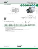 333 WIDIA KM80ATC Shank Tools ER Single-Angle Collet Chucks collet series -1 Collet Capacity KMl QUICK CHANGE ER collet series min mm max min inch ma Каталог WIDIA 2011 Инструментальная оснастка для металлорежущих станков Вспомогательный инструмент для оборудования Адаптеры Насадки Оправки Патроны Стр. A323 ENG