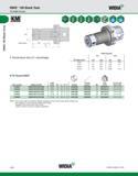 346 KM4X 100 Shank Tools KM4X 100 Shank Tools TG Collet Chucks WIDIA aoo Tremendous Grip (3:1 advantage) Collet Capacity TG collet series min mm max Каталог WIDIA 2011 Инструментальная оснастка для металлорежущих станков Вспомогательный инструмент для оборудования Адаптеры Насадки Оправки Патроны Стр. A336 ENG